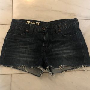 Madewell Jean shorts